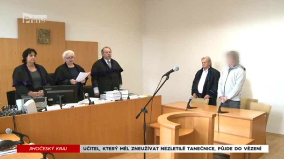 18. 1. 2018 KRIMI: UČITEL, KTERÝ MĚL ZNEUŽÍVAT NEZLETILÉ TANEČNICE, PŮJDE DO VĚZENÍ